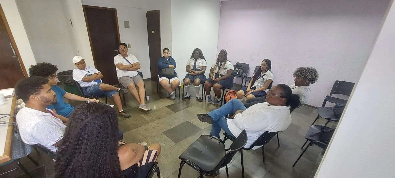 Uma reunião do Banco Colorido: iniciativa do grupo Ellos faz ponte entre pessoas LGBTQIA+ e empresas (foto: Divulgação)