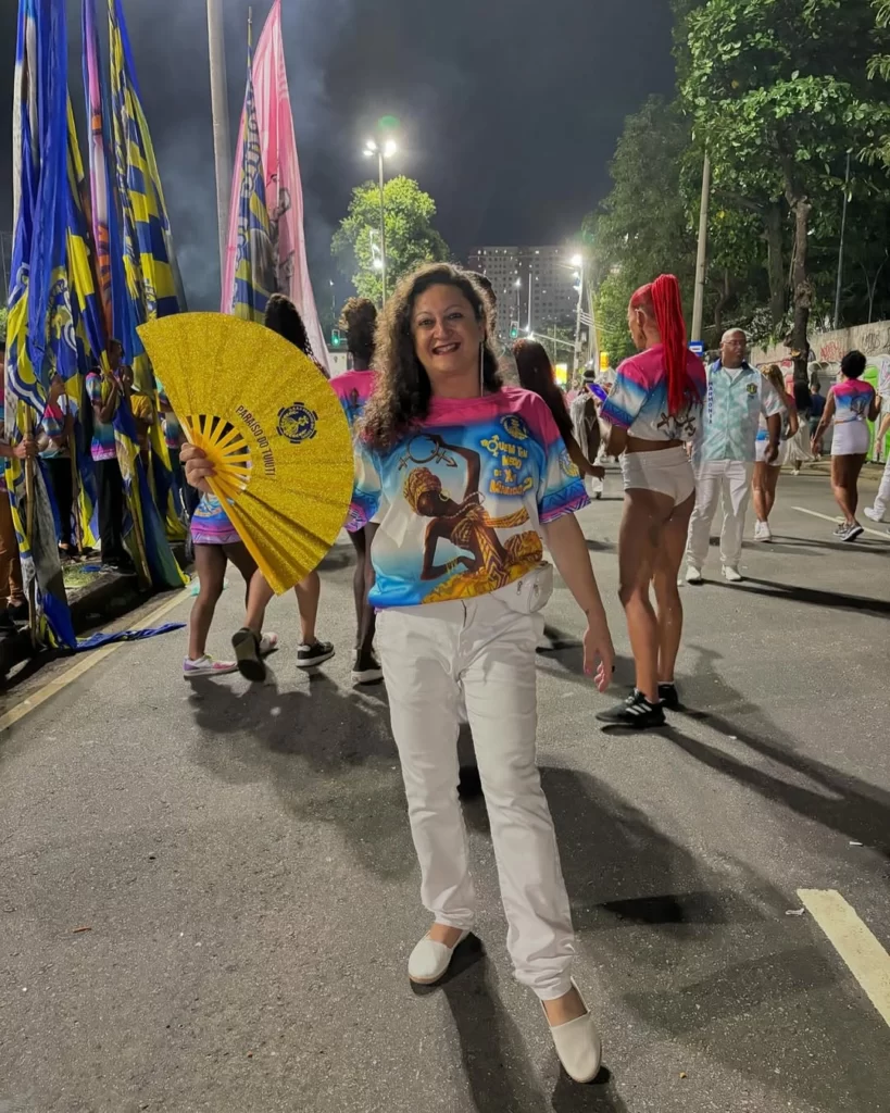 Deborah Sabará, do Grupo Gold: "Esse desfile é um ato político" (Foto: reprodução Instagram) 